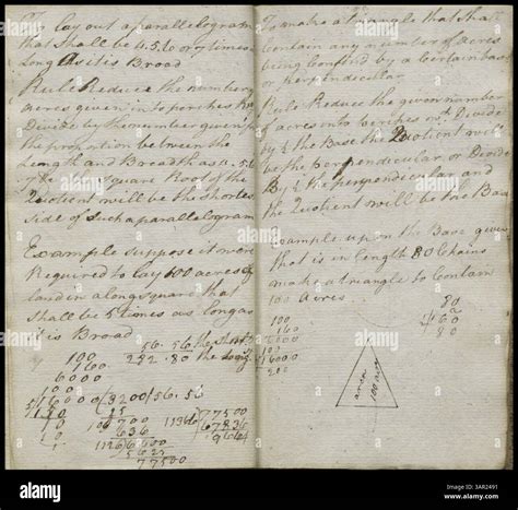 This manuscript copy of T. Pendleton's 'Practical Geometry' from ...