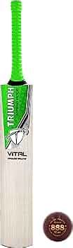 TRIUMPH Vital English Willow Professional Cricket BAT for Mens | Ready ...