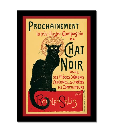 Vintage French Cat Posters