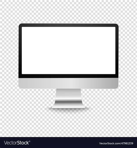 Blank Computer Screen Vector File 的图像结果