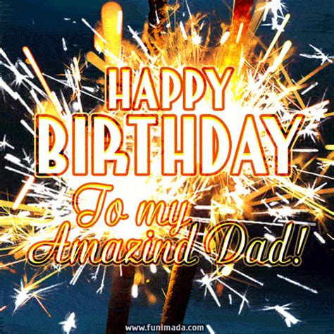 Festive GIFs for Your Father's Birthday - Download on Funimada.com