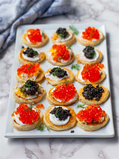Blinis With Caviar