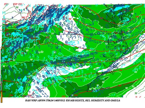 WFO RAH 4KM WRF-ARW Run