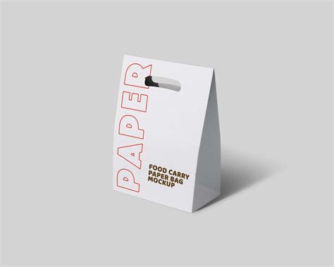 Free Paper Carry Bag Mockup (PSD)