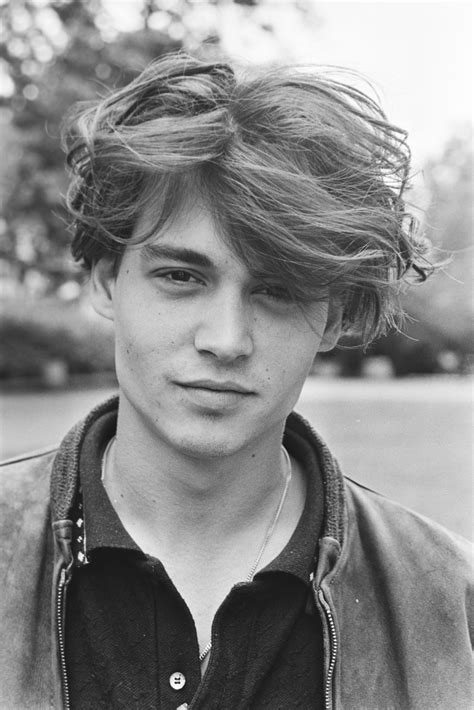 Young Johnny Depp Poster