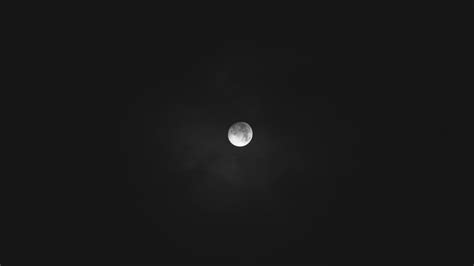 Download wallpaper 1366x768 full moon, moon, night, sky tablet, laptop ...