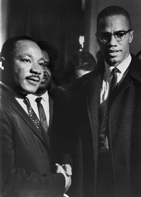 Download Martin Luther King Jr And Malcolm X Wallpaper | Wallpapers.com