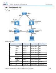 Image result for Configuring HSRP Lab
