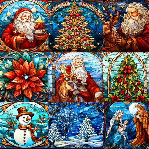 Ultimate Holiday Stained Glass Texture Bundle – Meg Bitton Productions