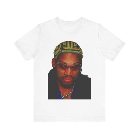 Dennis Rodman T-shirt, Unisex - Etsy