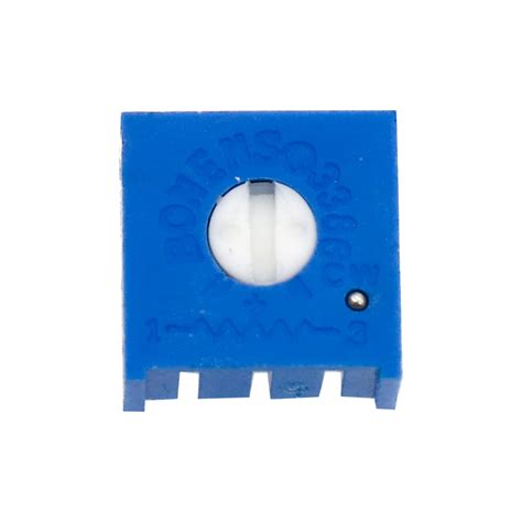 Electronic Spices 2m Ohm (Ω) Single Turn Trimpot Variable Resistor ...