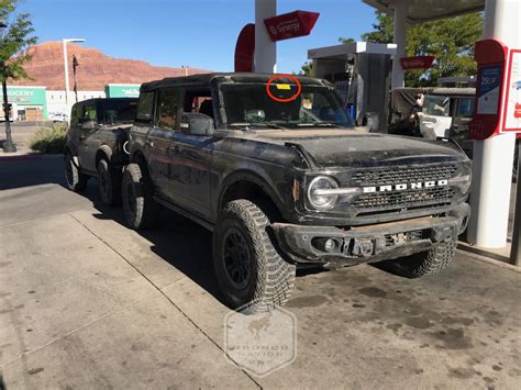 Ford Testing Bronco With Sasquatch Package And Manual Transmission