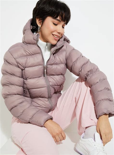 Buy URB_N Women Quilted Puffer Jacket with Hood Online at just Rs. 1999 ...