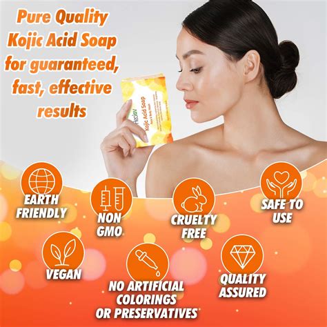 Buy Kojic Acid Soap Face & Body Wash – Natural Brightening Skin ...