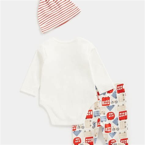 Buy Mothercare Boys Full Sleeves Bodysuit -Pack of 5-Light Green Online ...