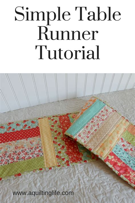 Easy Table Runner Tutorial 的图像结果