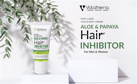 Buy Volamena Aloe and papaya hair inhibitor cream 50 ml Online at Low ...