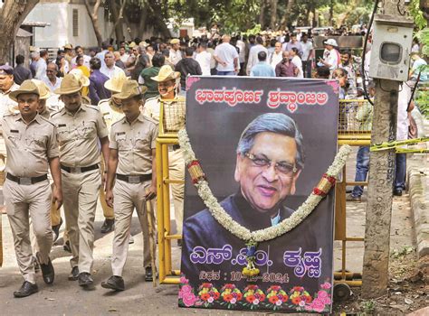 SM Krishna, ex-EAM & architect of Bengaluru’s IT revolution, dies at 92