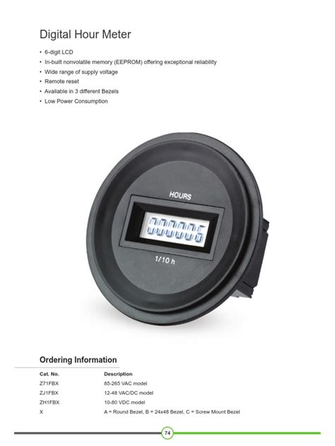 Image result for How a Digital Hour Meter Work