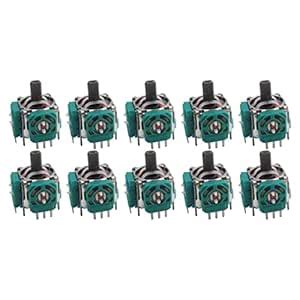 10Pcs Thumbstick Analog Stick Joystick Replacement Compatible for PS4 ...