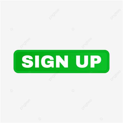 Image result for Sign Up Green Button