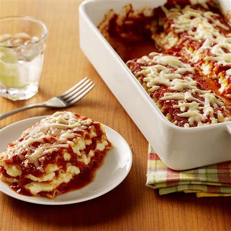 No Boil Baked Lasagna Recipe   RAGÚ