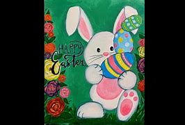 Image result for Bunny Painting for Kids