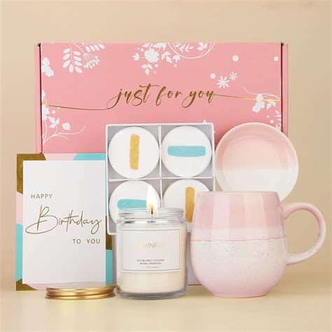 Amazon.com: Sawnfay Luxury Birthday gifts for women, Happy Birthday Box ...