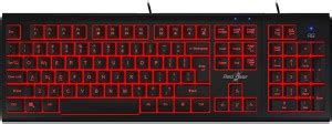 Redgear Dual Hammer 2 in 1 Keyboard with 3 LED Color Wired USB Gaming ...
