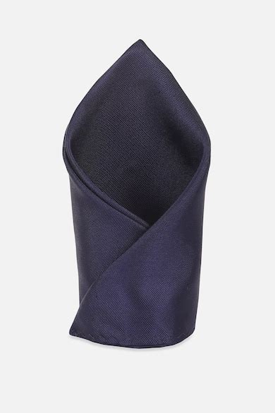 Buy Men Navy Textured Formal Pocket Square Online - 39640883 | Peter ...