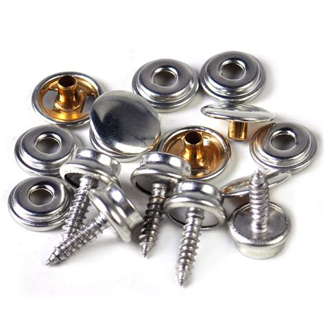 Image result for Snap Fastener Types