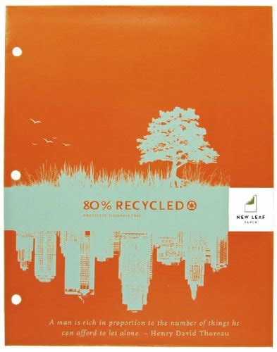 New Leaf Fashion 80% Recycled Paper 2-Pocket Portfolio, 9.25 x 11.625 ...