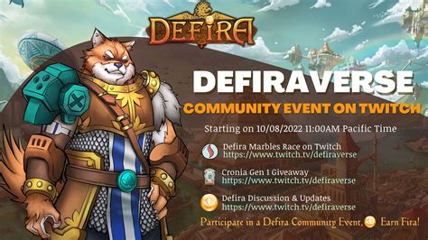Defiraverse Twitch Stream Tomorrow, October 8 at 11AM Pacific Time w/ Tranquil Lazro and ...