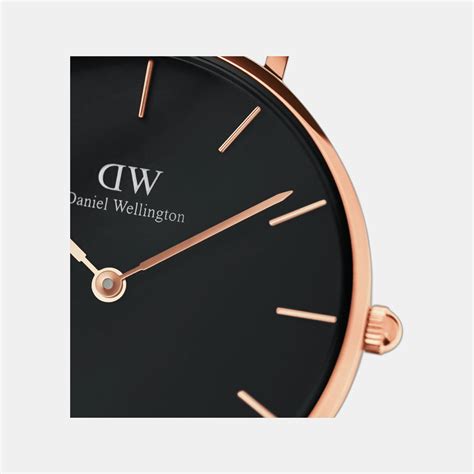 Petite Women Quartz Black Dial Analog Nato Watch DW00100215K – Just In Time