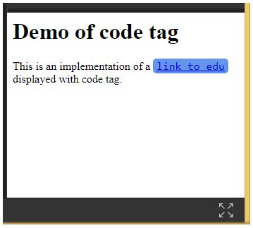 Image result for HTML Code Tag