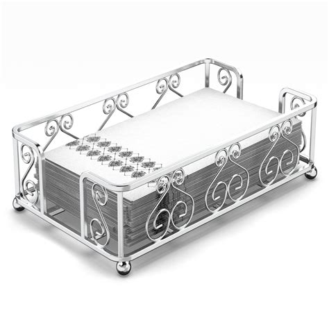 Amazon.com: LEVIMETREE Silver Guest Towels Holder for Bathroom ...