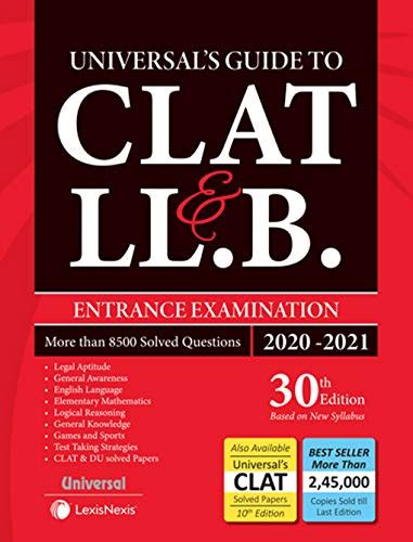 Amazon.in Bestsellers: The most popular items in Law Entrance Exams