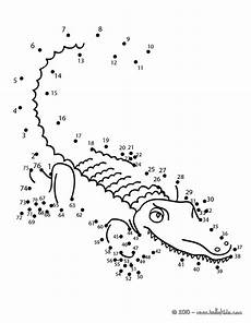 ausmalbilder zahlen verbinden crocodile dot to dot coloring pages hellokids ausmalbilder zahlen verbinden crocodile dot to dot coloring pages hellokids