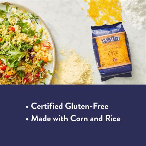 Gluten Free Orzo (Corn & Rice) | DeLallo