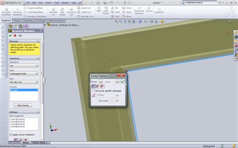 Image result for SolidWorks Structural Member