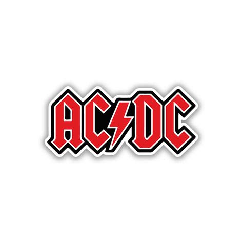 ACDC BAND STICKER