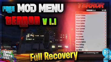 Image result for Terror Mod Menu Website