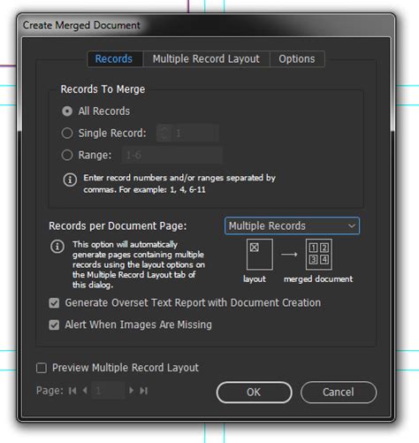 Image result for Mail Merge in InDesign
