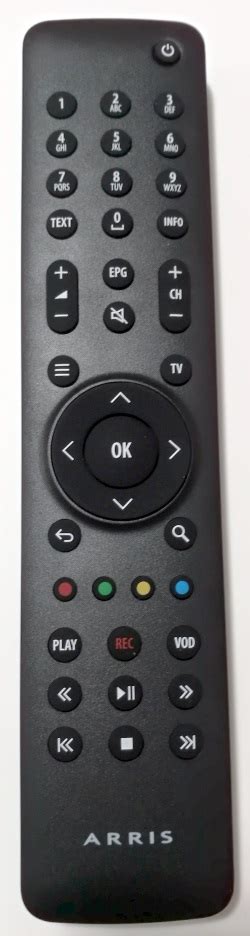Image result for Arris VIP 1003 Remote