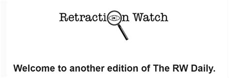 Image result for Retraction Watch