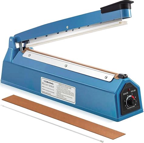 YORKING Impulse Sealer 400mm,Plastic Bag Sealer Heat Sealer, Manual ...