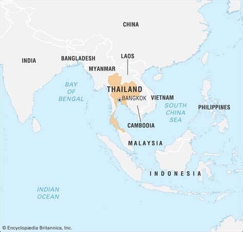 Where Is Thailand on the Map? – Spectacular Thailand