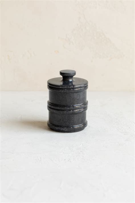 Marble Salt Cellars withLid — Hoppe Shoppe