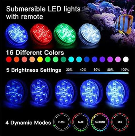 Submersible Led Pool Light Remote Control
