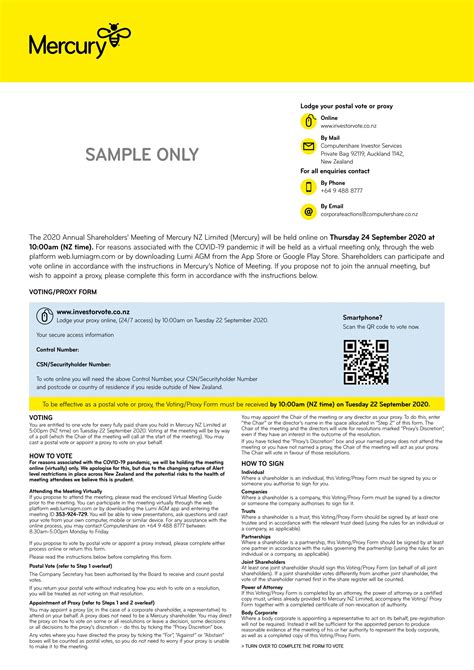 Example Proxy Voting Form 的图像结果